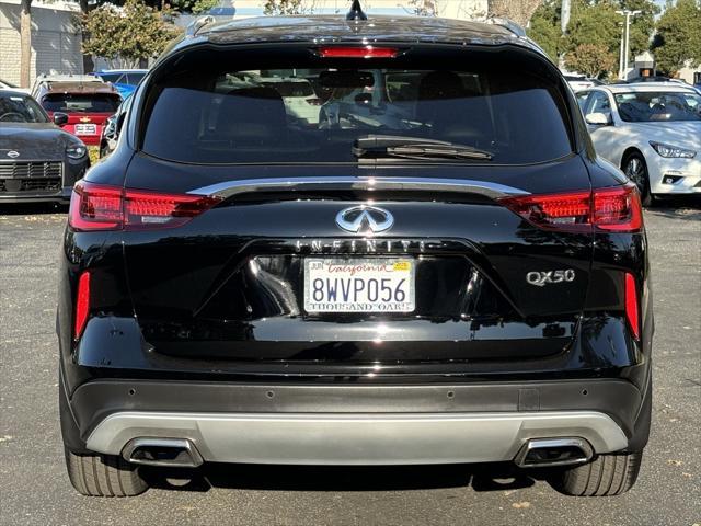 used 2021 INFINITI QX50 car, priced at $25,999