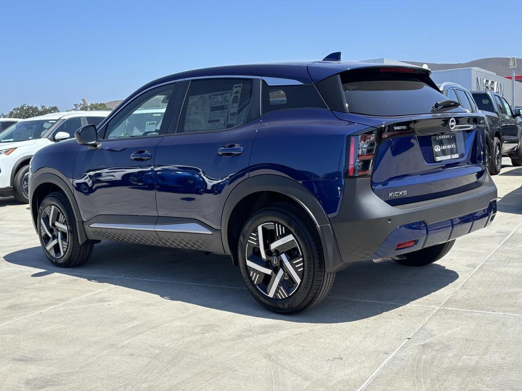 new 2025 Nissan Kicks car, priced at $24,595