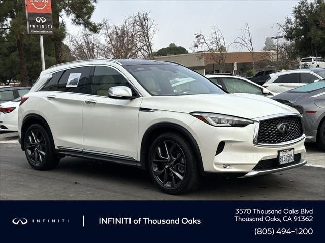 used 2021 INFINITI QX50 car, priced at $33,997