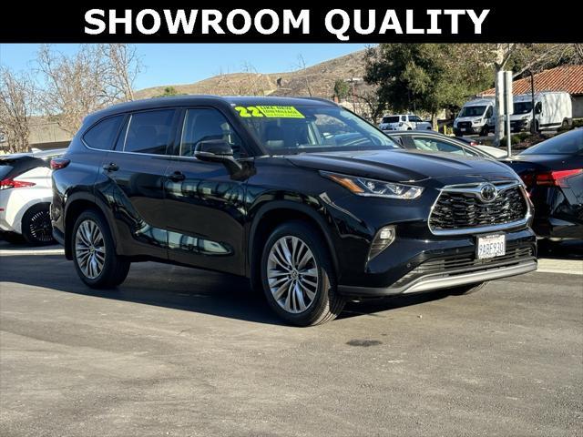 used 2022 Toyota Highlander car, priced at $39,997