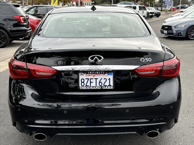 used 2021 INFINITI Q50 car, priced at $28,998