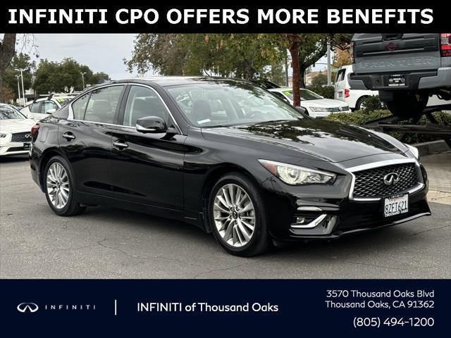 used 2021 INFINITI Q50 car, priced at $27,990