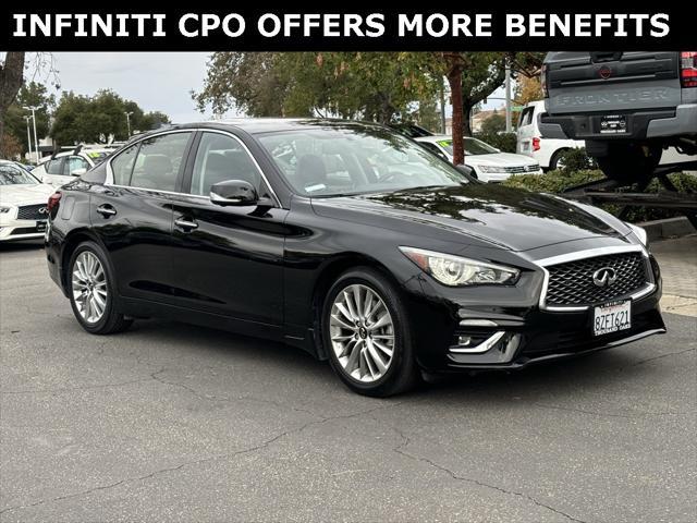 used 2021 INFINITI Q50 car, priced at $28,390