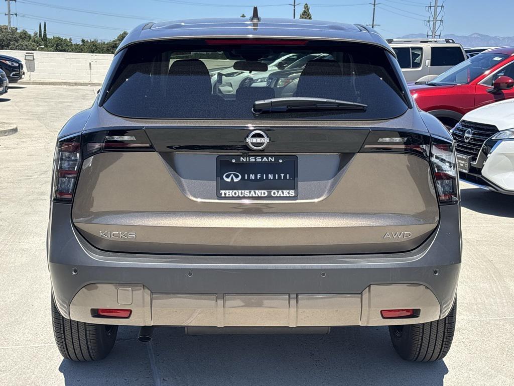 new 2025 Nissan Kicks car, priced at $27,100