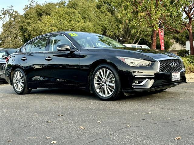 used 2021 INFINITI Q50 car, priced at $28,624