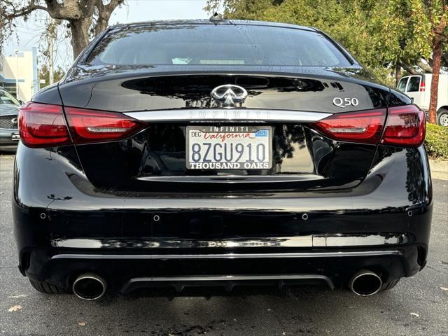 used 2021 INFINITI Q50 car, priced at $28,624