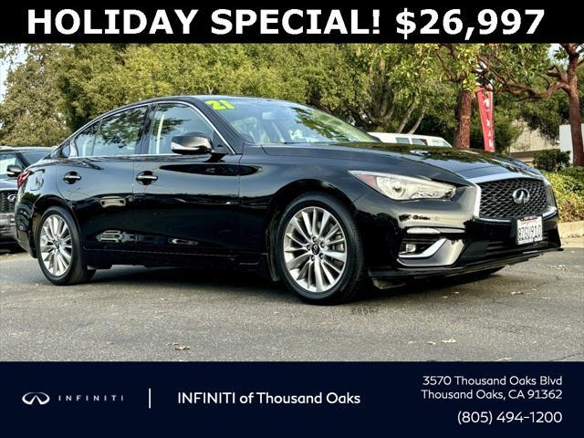 used 2021 INFINITI Q50 car, priced at $26,997