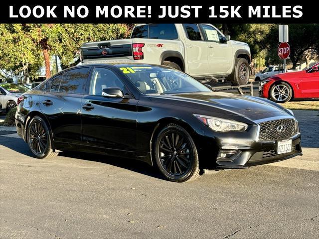 used 2021 INFINITI Q50 car, priced at $28,500