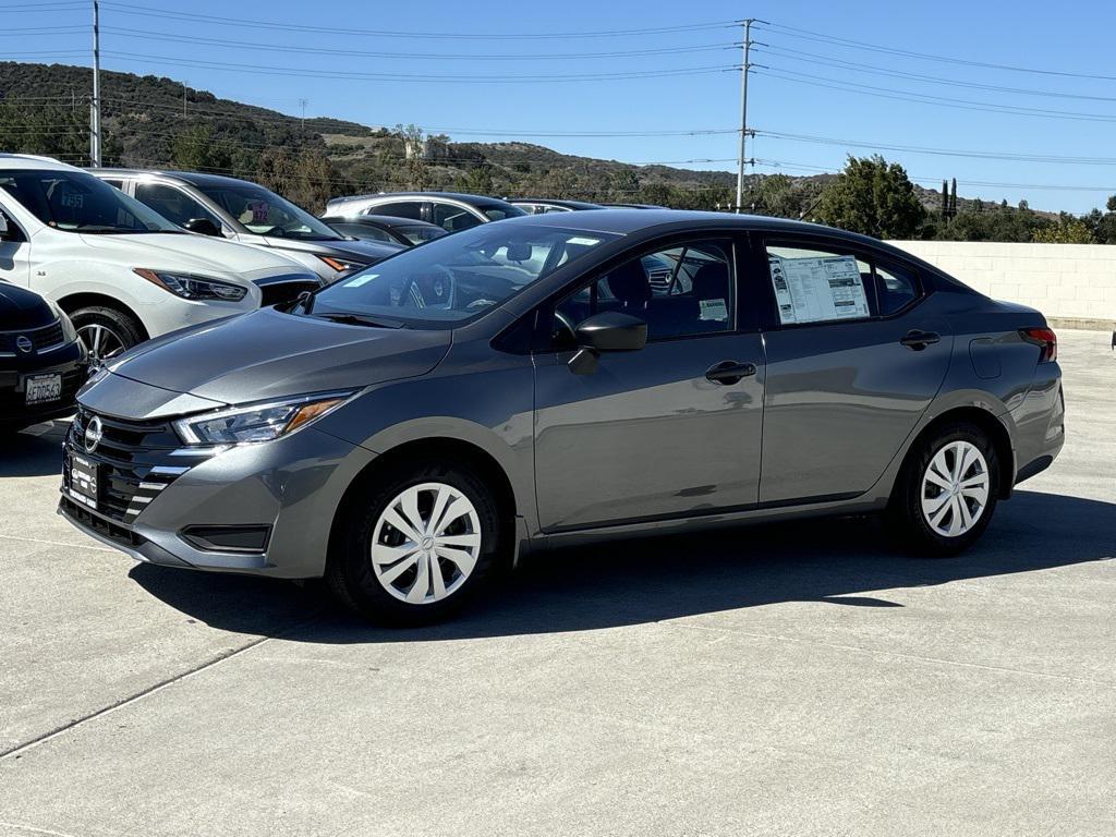 new 2025 Nissan Versa car, priced at $20,695