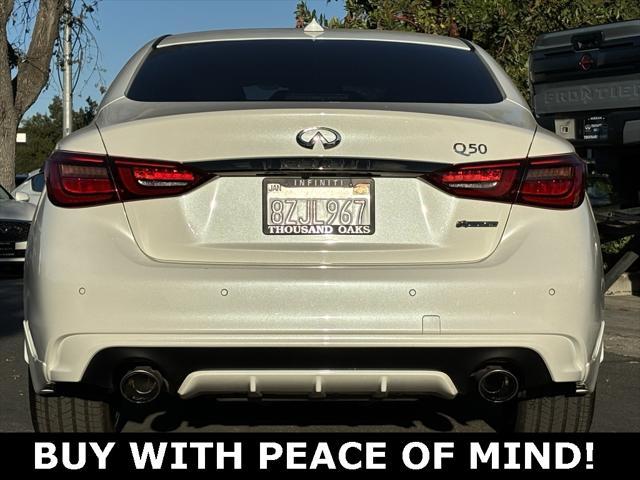 used 2021 INFINITI Q50 car, priced at $31,474