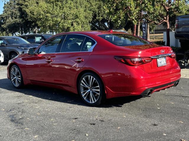 used 2021 INFINITI Q50 car, priced at $30,440