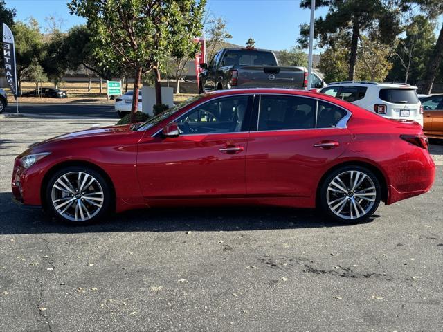 used 2021 INFINITI Q50 car, priced at $30,440