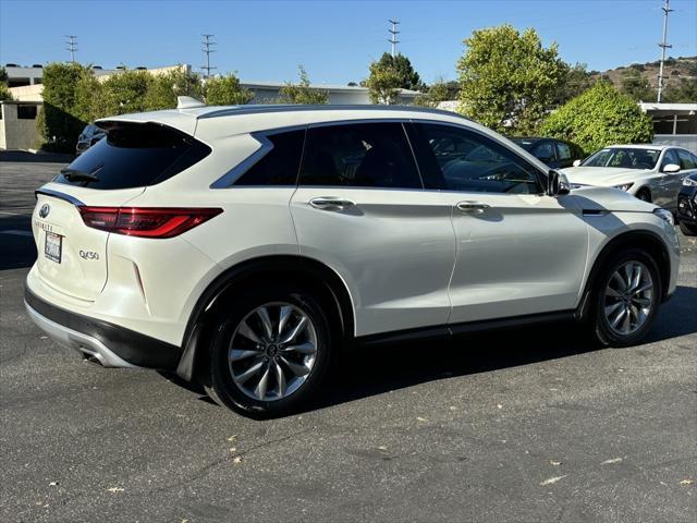 used 2021 INFINITI QX50 car, priced at $24,952