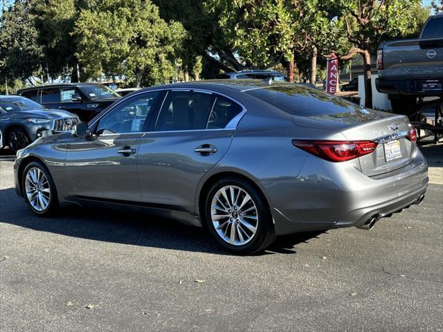 used 2021 INFINITI Q50 car, priced at $26,859