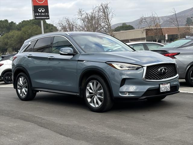 used 2022 INFINITI QX50 car, priced at $27,996