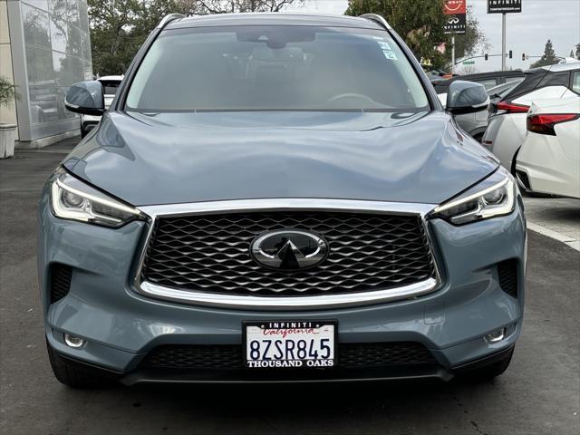 used 2022 INFINITI QX50 car, priced at $27,996