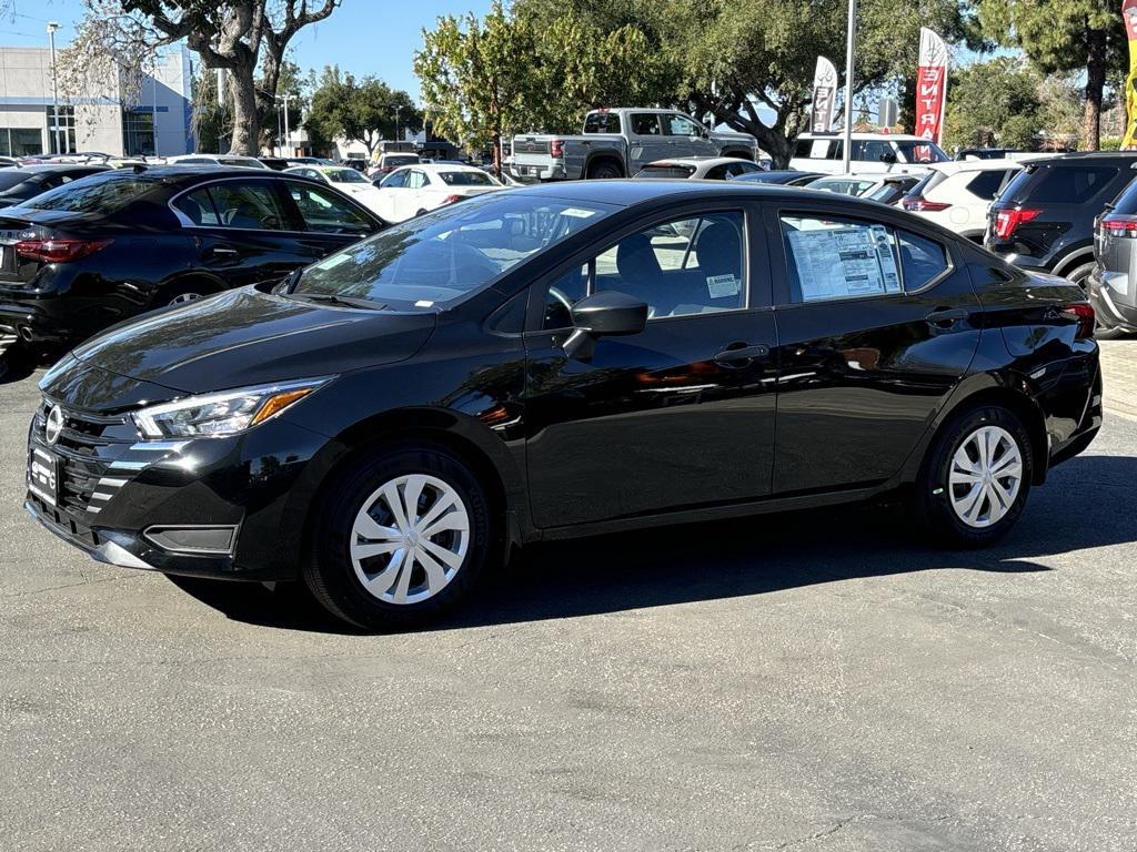 new 2025 Nissan Versa car, priced at $20,695