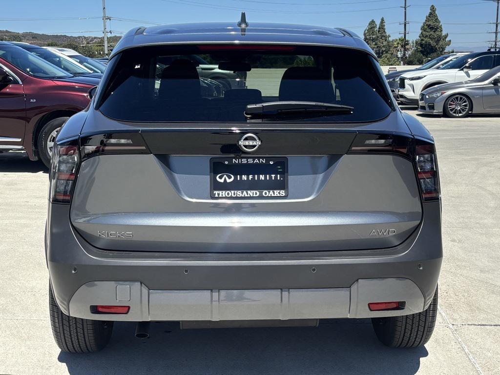new 2025 Nissan Kicks car, priced at $27,100