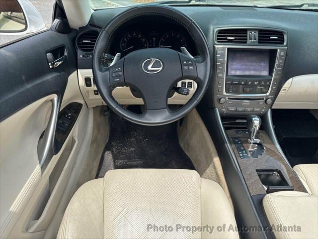 used 2010 Lexus IS 250C car, priced at $18,977