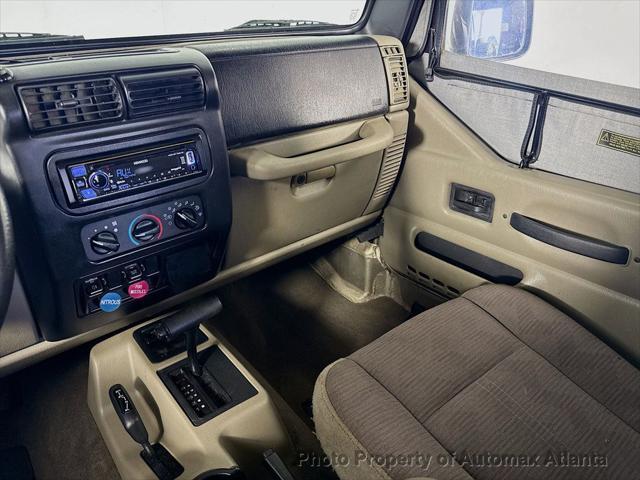 used 2004 Jeep Wrangler car, priced at $9,500