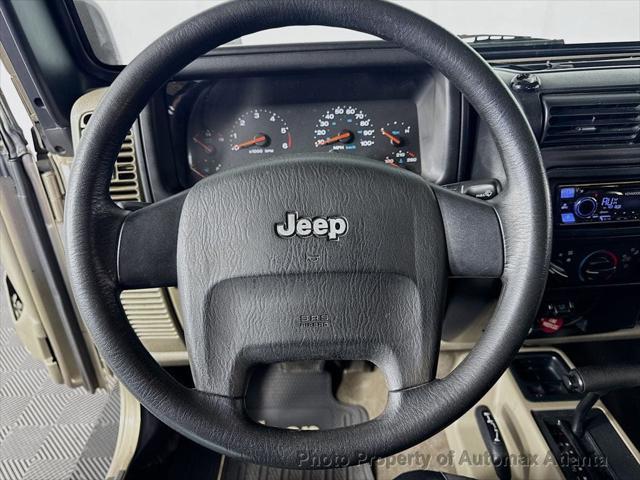 used 2004 Jeep Wrangler car, priced at $9,500