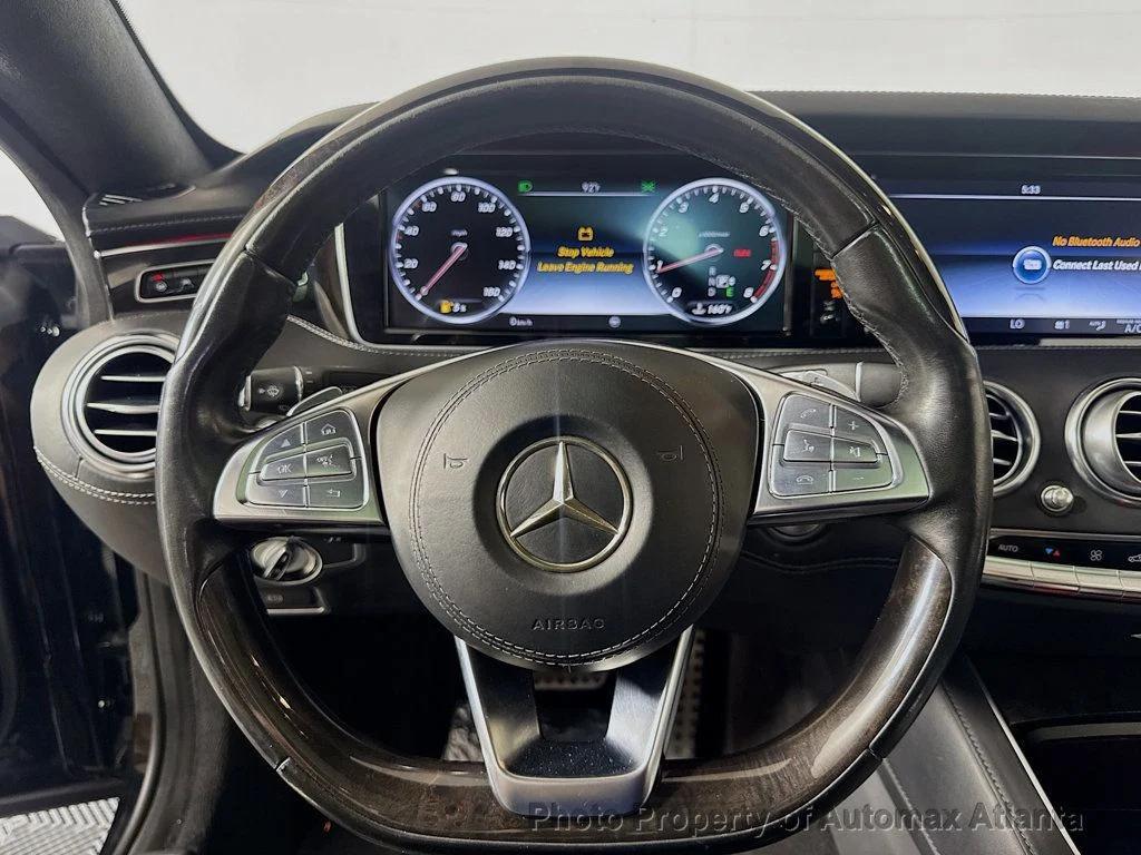used 2016 Mercedes-Benz S-Class car, priced at $37,976