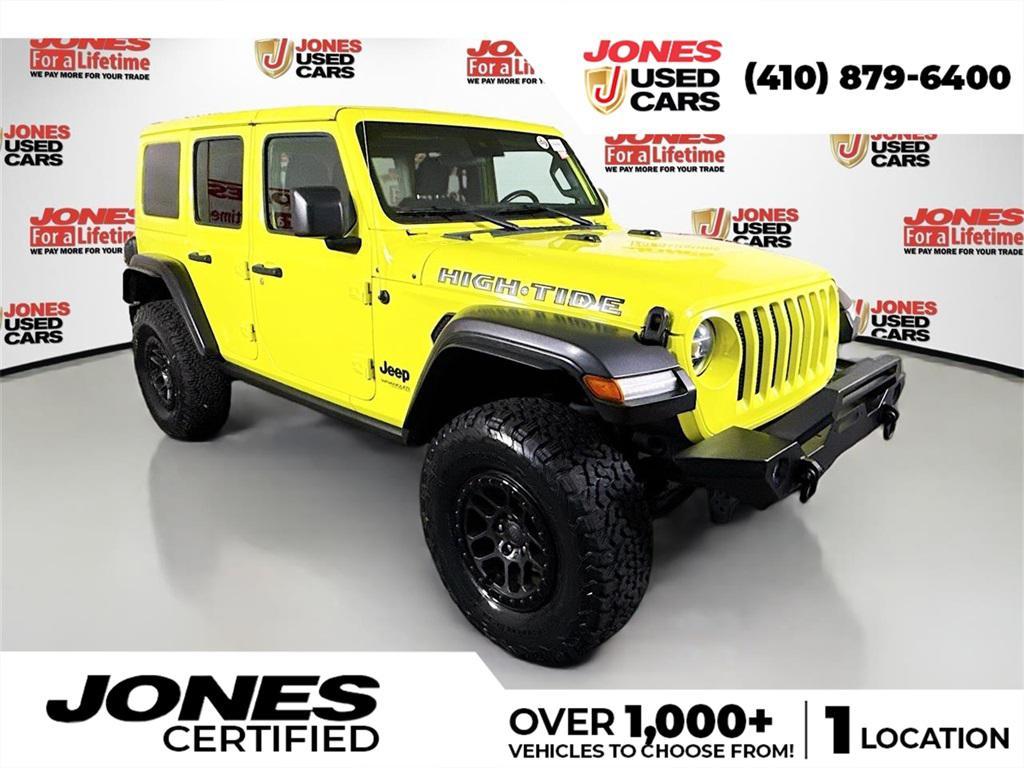 used 2022 Jeep Wrangler Unlimited car, priced at $36,995