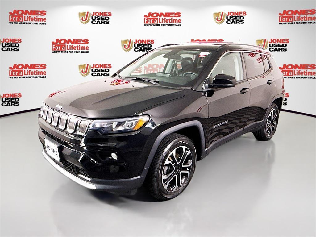 used 2022 Jeep Compass car, priced at $24,120