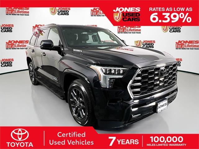 used 2024 Toyota Sequoia car, priced at $81,923