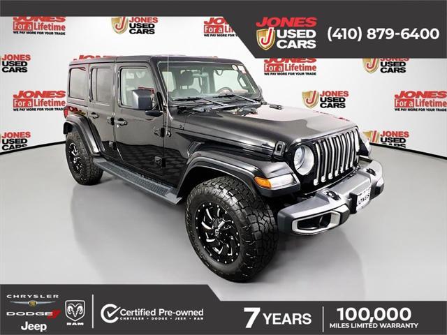 used 2019 Jeep Wrangler Unlimited car, priced at $34,995