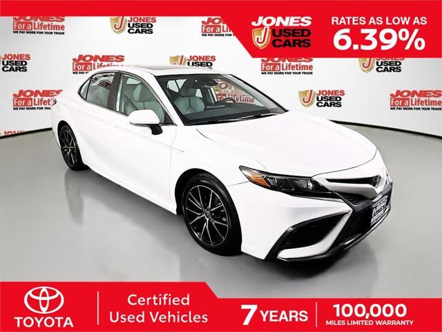 used 2021 Toyota Camry car, priced at $25,998