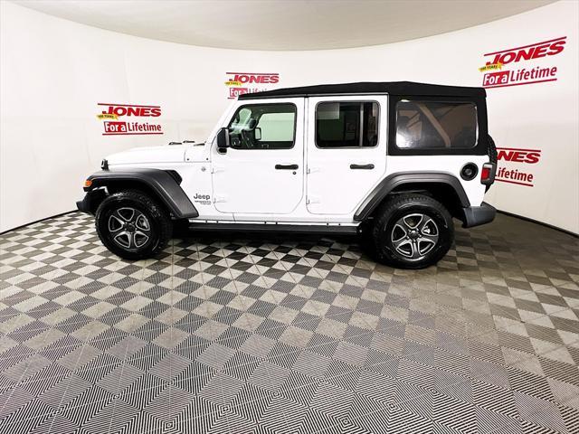 used 2021 Jeep Wrangler Unlimited car, priced at $30,998