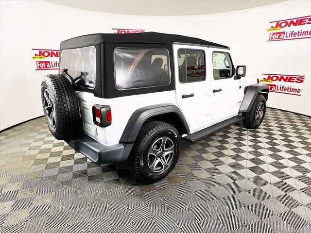 used 2021 Jeep Wrangler Unlimited car, priced at $30,998