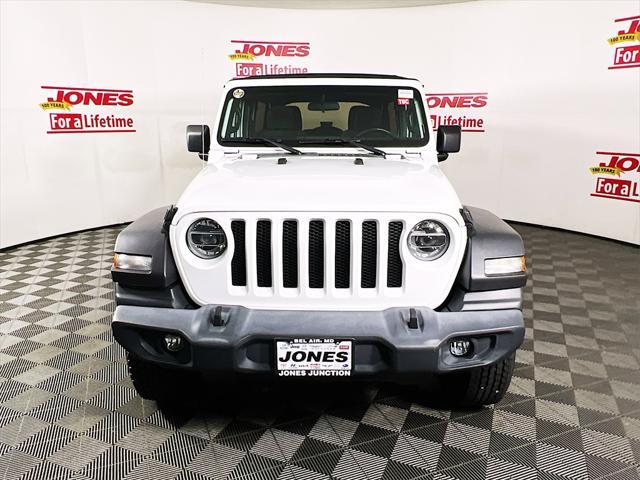 used 2021 Jeep Wrangler Unlimited car, priced at $30,998