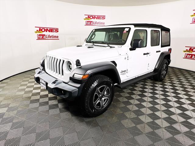 used 2021 Jeep Wrangler Unlimited car, priced at $30,998
