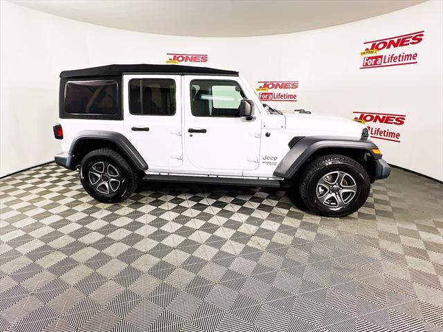 used 2021 Jeep Wrangler Unlimited car, priced at $30,998