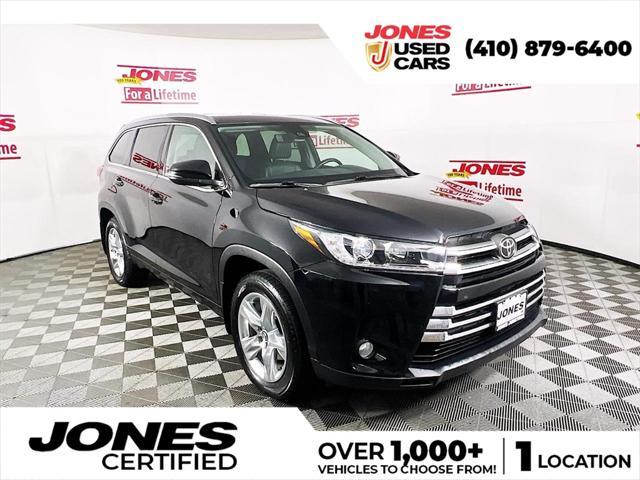 used 2017 Toyota Highlander car, priced at $27,666