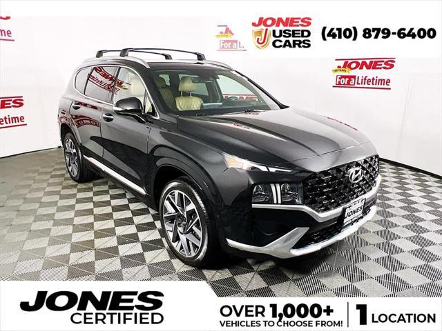 used 2021 Hyundai Santa Fe car, priced at $28,998