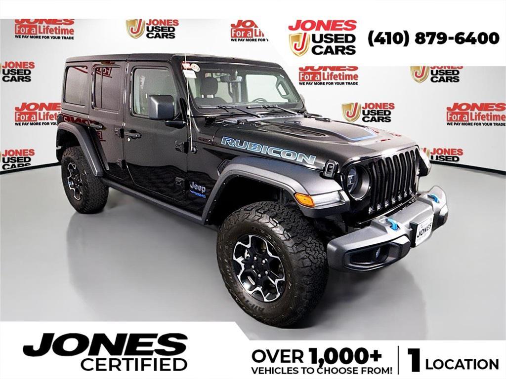used 2022 Jeep Wrangler Unlimited 4xe car, priced at $36,995