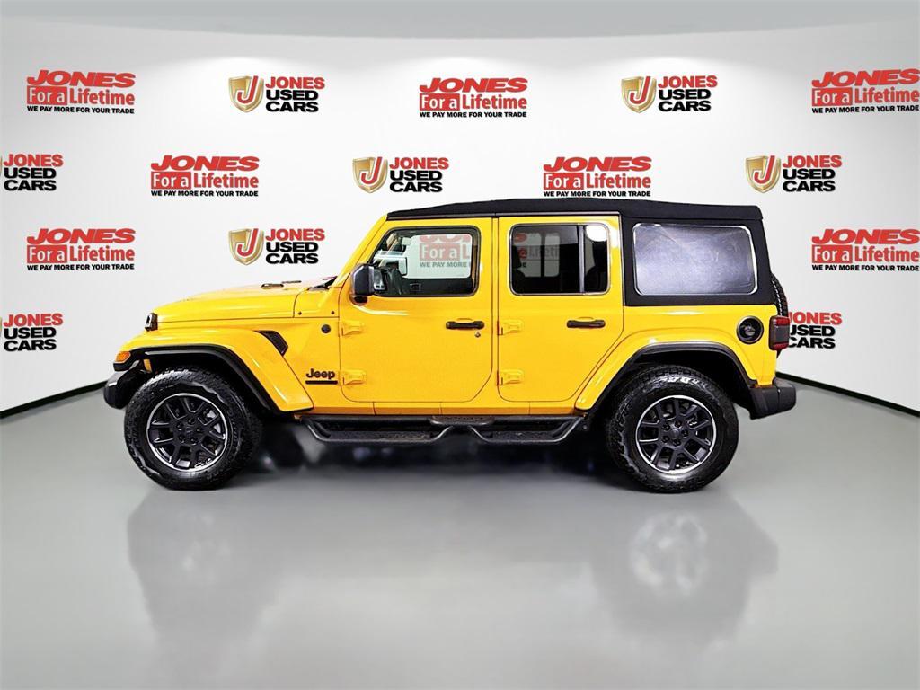 used 2021 Jeep Wrangler Unlimited car, priced at $34,998