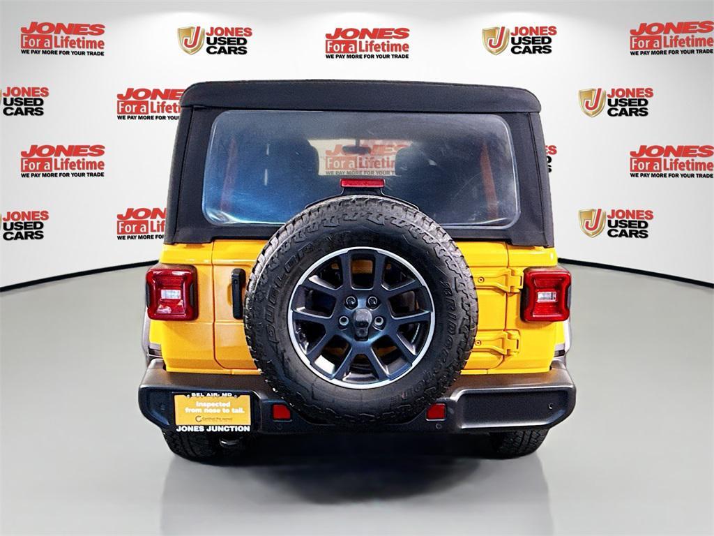 used 2021 Jeep Wrangler Unlimited car, priced at $34,998
