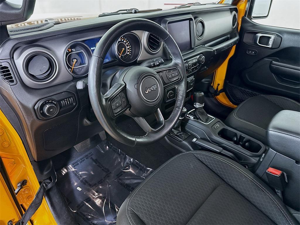 used 2021 Jeep Wrangler Unlimited car, priced at $34,998