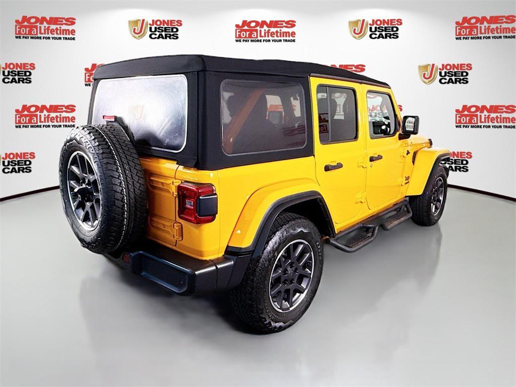used 2021 Jeep Wrangler Unlimited car, priced at $34,998