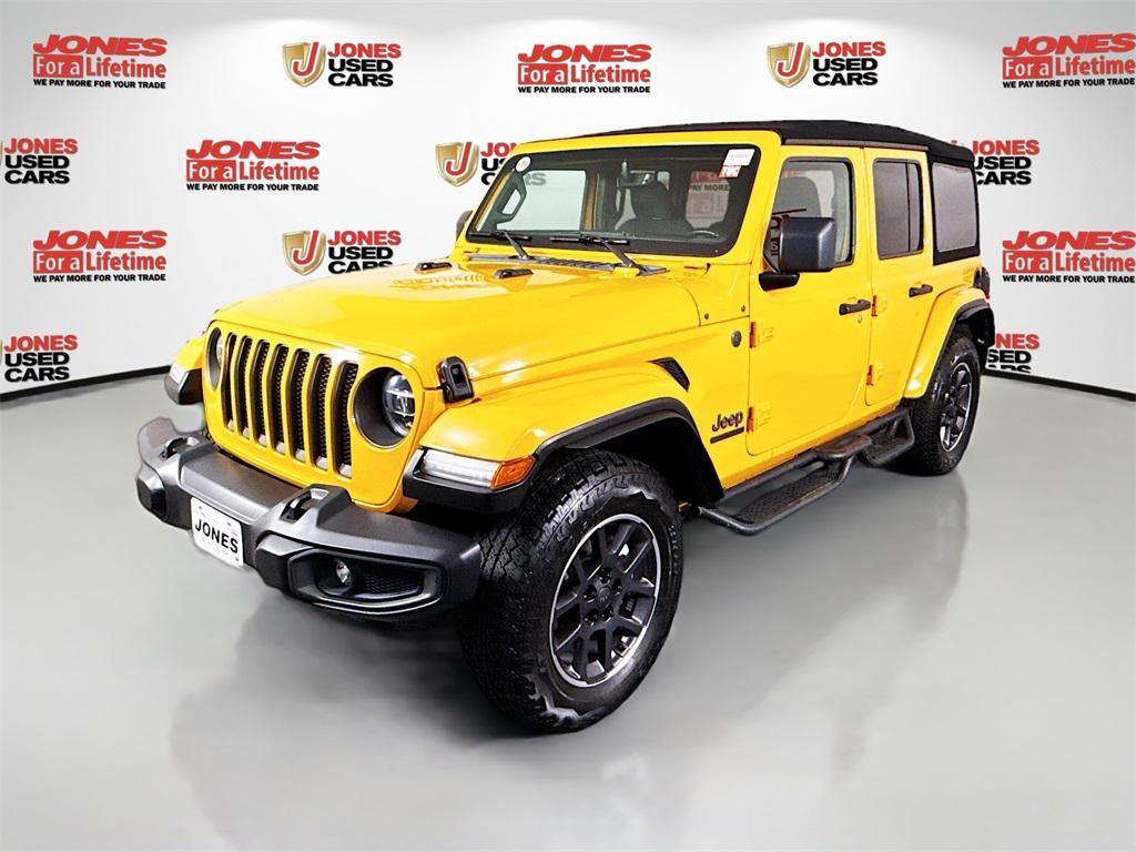used 2021 Jeep Wrangler Unlimited car, priced at $34,998