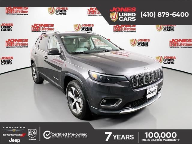 used 2019 Jeep Cherokee car, priced at $21,996