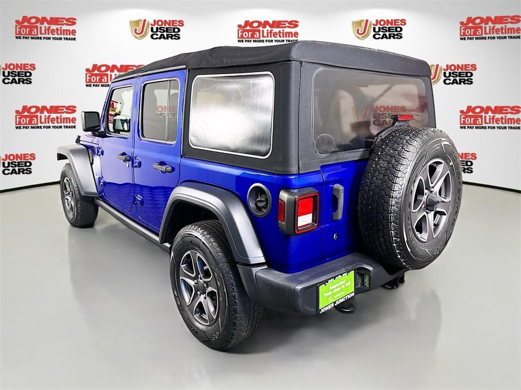 used 2018 Jeep Wrangler Unlimited car, priced at $23,344