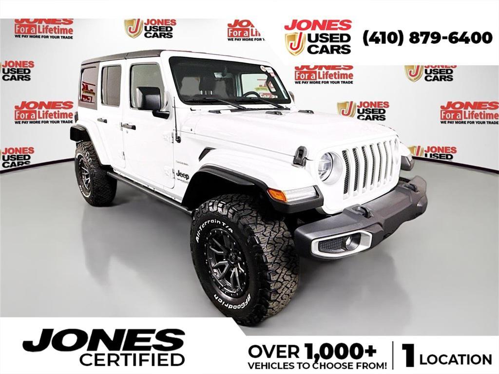 used 2021 Jeep Wrangler Unlimited car, priced at $32,989