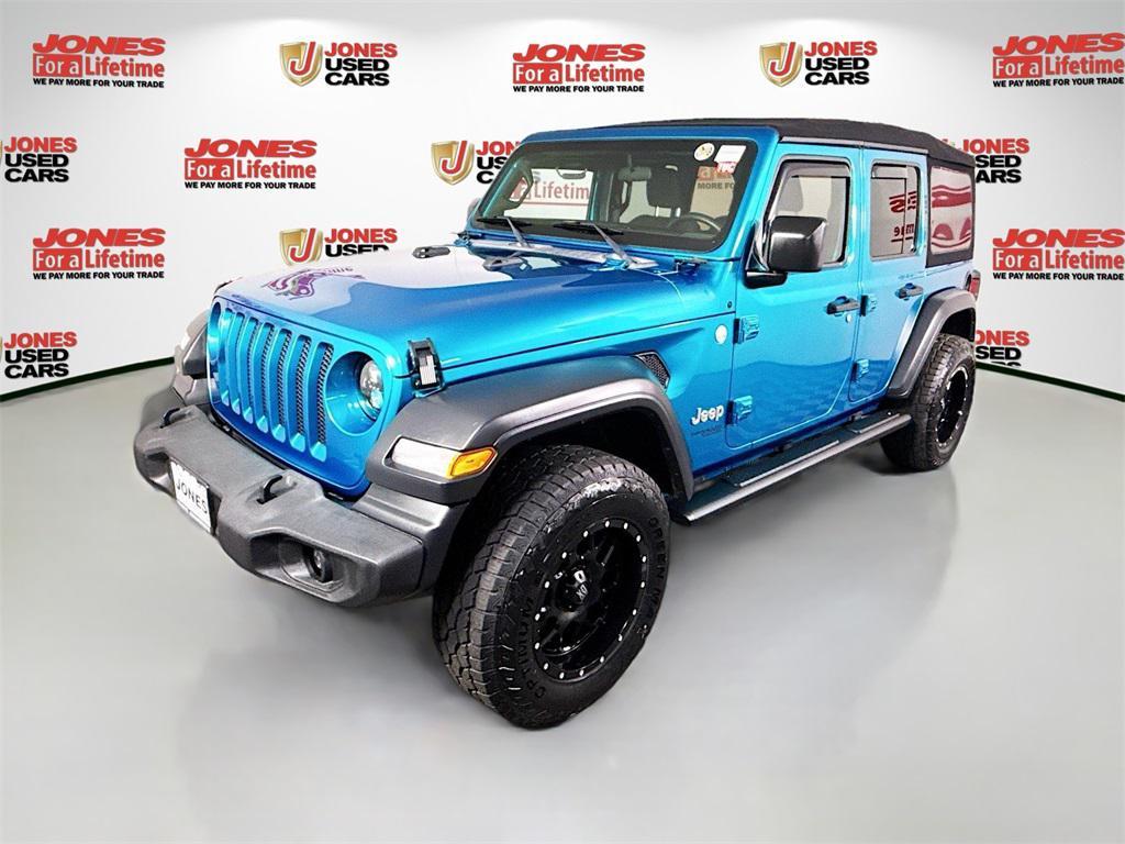 used 2019 Jeep Wrangler Unlimited car, priced at $23,998
