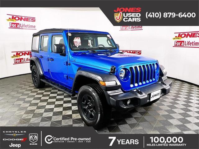 used 2023 Jeep Wrangler car, priced at $32,491