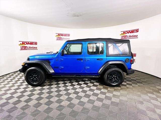used 2023 Jeep Wrangler car, priced at $32,491